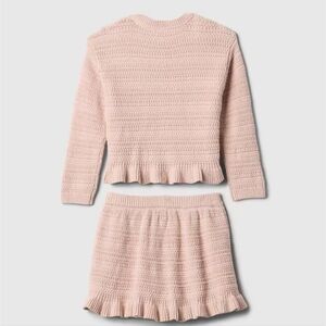 GAP Blush Knit Kids Set